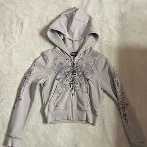 insomnia crop hoodie